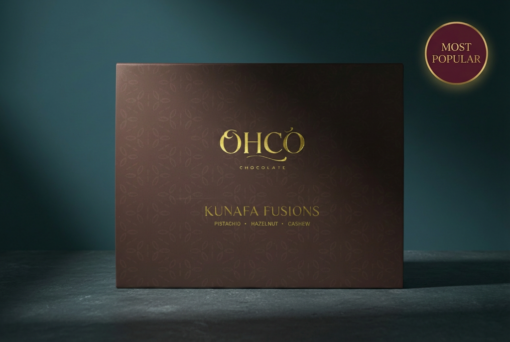 Kunafa Fusions- Pistachio,Hazelnut & Cashew Chocolate