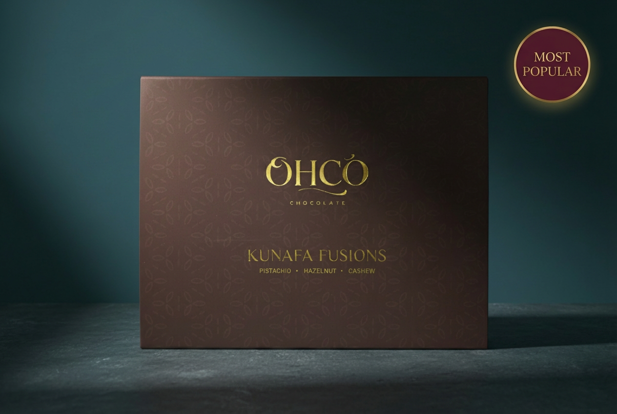 Kunafa Fusions- Pistachio,Hazelnut & Cashew Chocolate